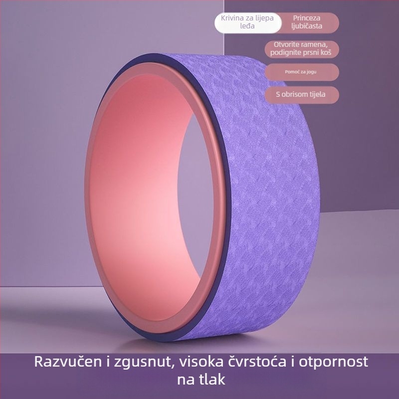 Pilates prsten za početnike – otvaranje leđa, istezanje nogu, zakretanje leđa, joga/pilates prsten