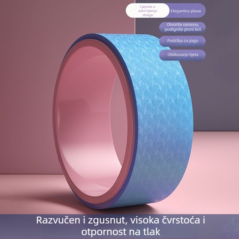 Pilates prsten za početnike – otvaranje leđa, istezanje nogu, zakretanje leđa, joga/pilates prsten