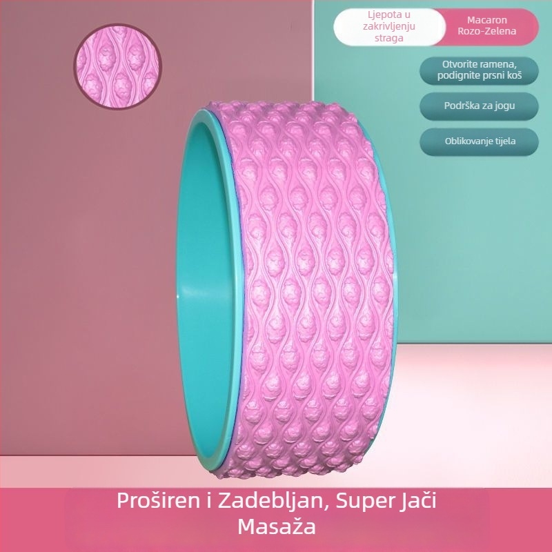 Pilates prsten za početnike – otvaranje leđa, istezanje nogu, zakretanje leđa, joga/pilates prsten