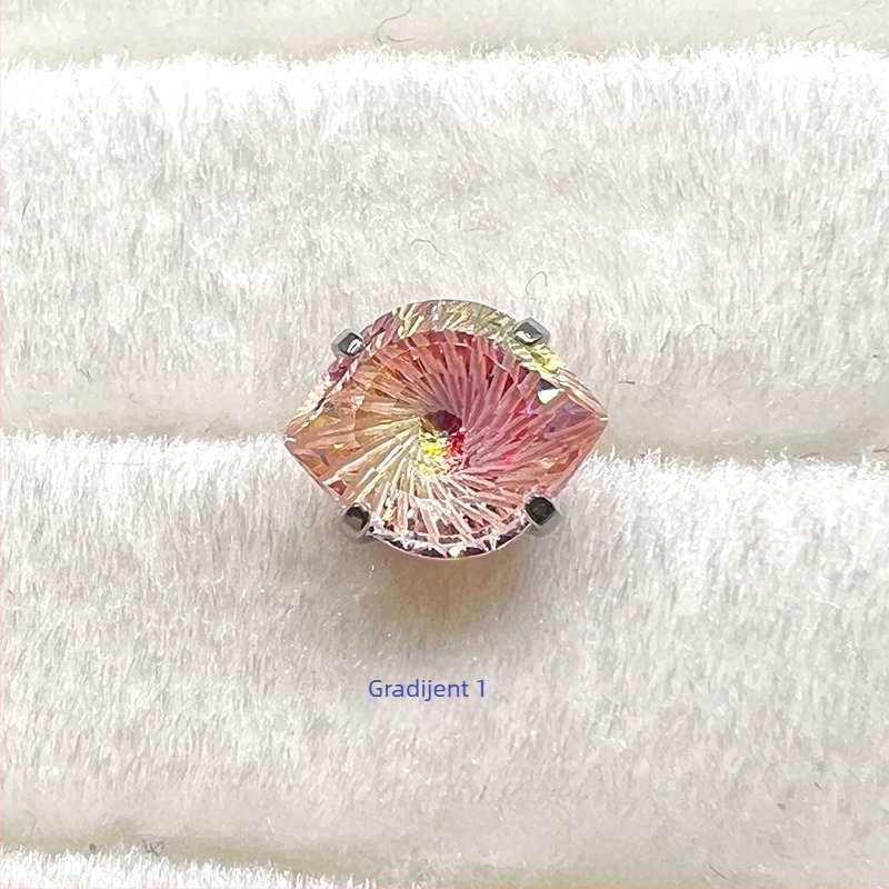 Piercing komad od titanijskog legura – oko diabla, oko satane i oko vrtloga s cirkon 5A (F136); dijamantno obrađeno, unisex, nišni dizajn