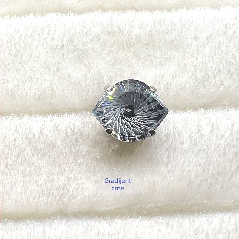 Piercing komad od titanijskog legura – oko diabla, oko satane i oko vrtloga s cirkon 5A (F136); dijamantno obrađeno, unisex, nišni dizajn