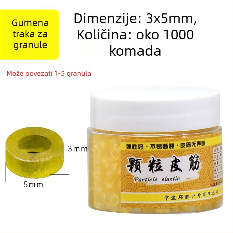 Klip za mamac za ribolov – trodijelni dizajn (Brand Huansheng; Materijal: nehrđajući čelik)