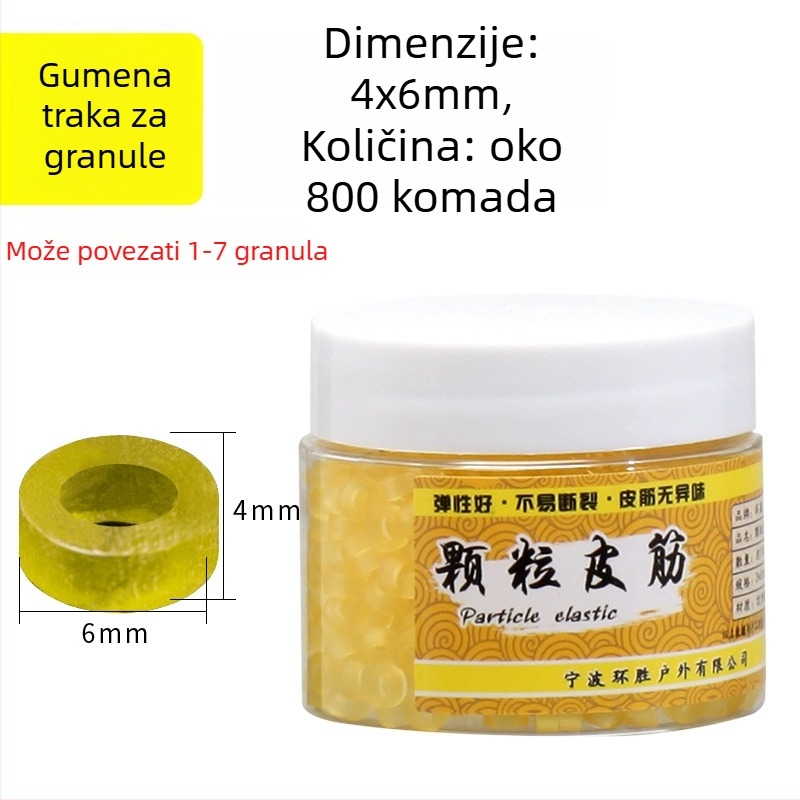 Klip za mamac za ribolov – trodijelni dizajn (Brand Huansheng; Materijal: nehrđajući čelik)