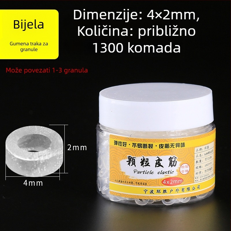 Klip za mamac za ribolov – trodijelni dizajn (Brand Huansheng; Materijal: nehrđajući čelik)