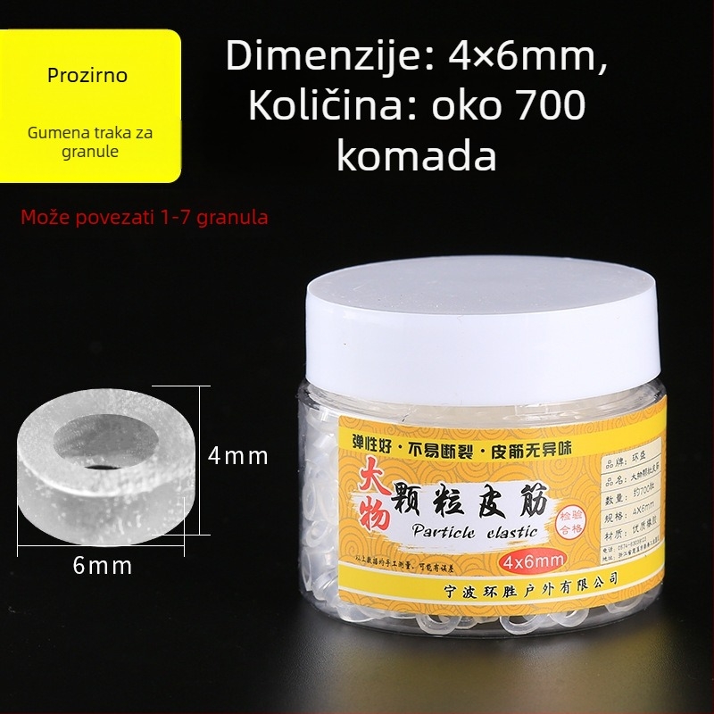 Klip za mamac za ribolov – trodijelni dizajn (Brand Huansheng; Materijal: nehrđajući čelik)