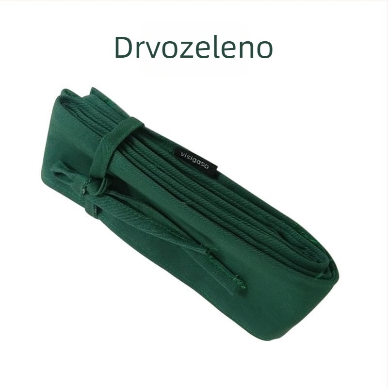 Torba za štapove za ribolov u japanskom stilu, proširena, pamukasta tkanina, spremišni prostor i zaštitni pokrov za štap