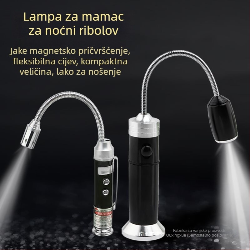 Marka: Fishing Pleasure Noćna lampa za mamce s magnetom, model Ydsedd-01, materijal: Drugo