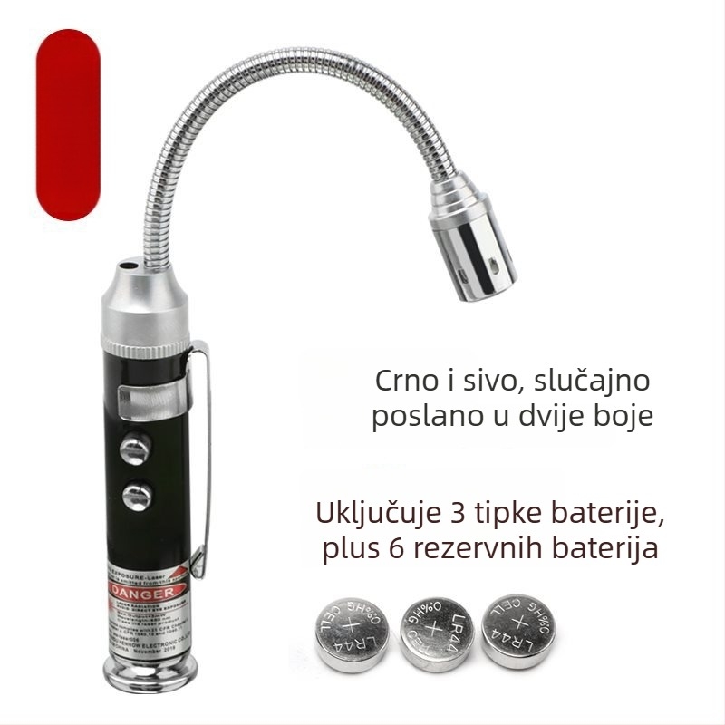 Marka: Fishing Pleasure Noćna lampa za mamce s magnetom, model Ydsedd-01, materijal: Drugo