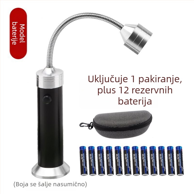 Marka: Fishing Pleasure Noćna lampa za mamce s magnetom, model Ydsedd-01, materijal: Drugo