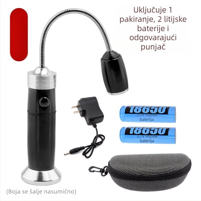 Marka: Fishing Pleasure Noćna lampa za mamce s magnetom, model Ydsedd-01, materijal: Drugo