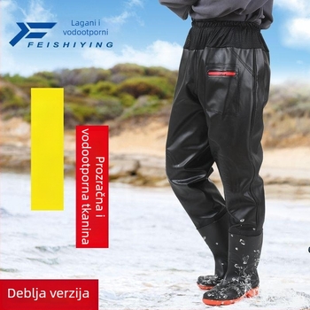 Ribolovna odjeća, otporna na habanje, tkanina: druga, ljeto, za ribolov i hodanje kroz vodu