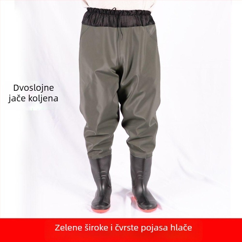 Ribolovna odjeća, otporna na habanje, tkanina: druga, ljeto, za ribolov i hodanje kroz vodu