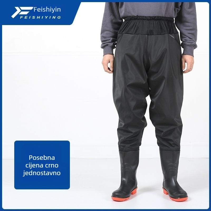 Ribolovna odjeća, otporna na habanje, tkanina: druga, ljeto, za ribolov i hodanje kroz vodu