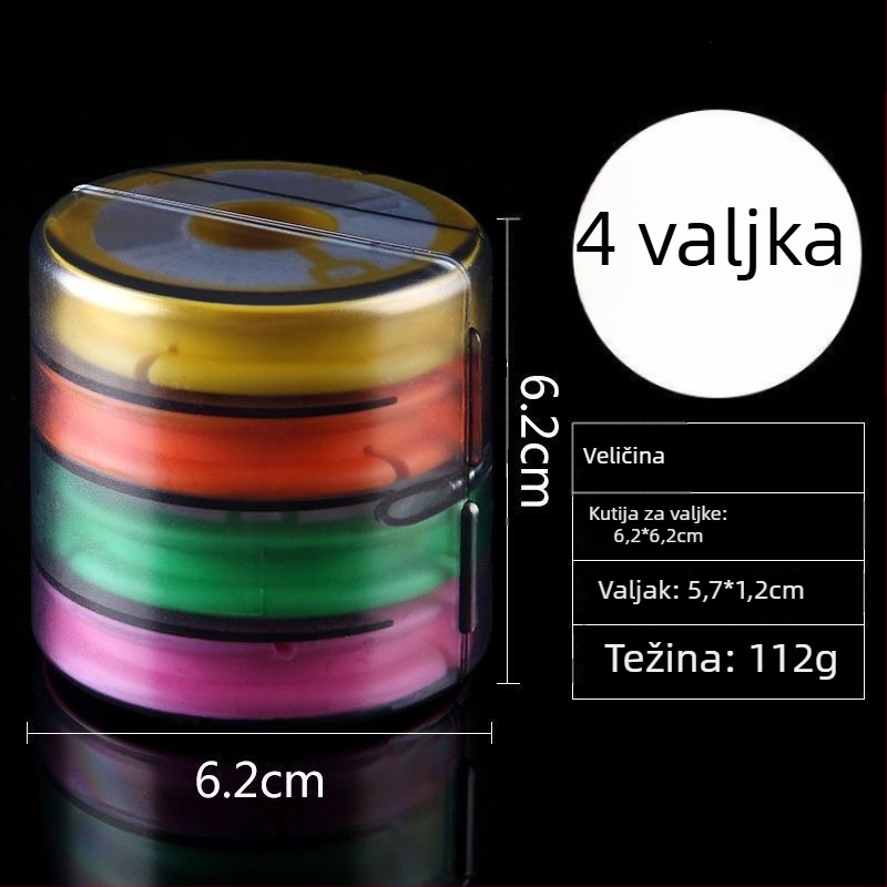 Kružna kutija za glavnu liniju, debela silikonska, višenamjenska, otporna na pad, otporna na habanje, duhoviti navijanje os