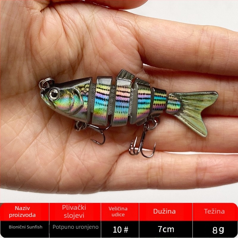 Mamc Legend of Fish Hunting | ABS materijal • tri udice s bodljama • Dyneema veza • Porijeklo Kina