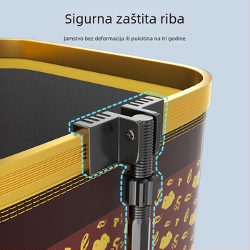 Antel mrežasta torba za zaštitu riba s ojačanim cinkovim zlitom i debelim premazanim mrežom