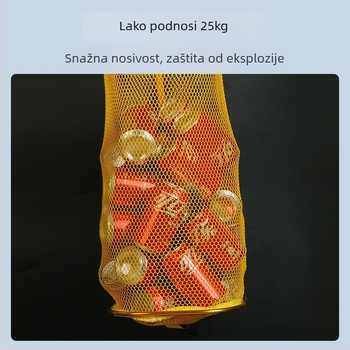 Antel mrežasta torba za zaštitu riba s ojačanim cinkovim zlitom i debelim premazanim mrežom