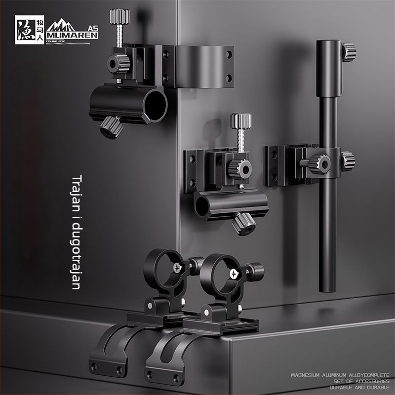 Wrangler kutni set dodatne opreme za kutiju za pecanje, tri dijela, od aluminijsko-magnezijske legure