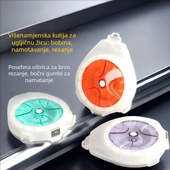 Kutija za skladištenje ribarske najlona s brzim rezom i zaštitom od obrtaja, višenamjenska kutija za navijanje najlona — Marka: Nothing; Podrijetlo: Kina; Materijal: Plastika