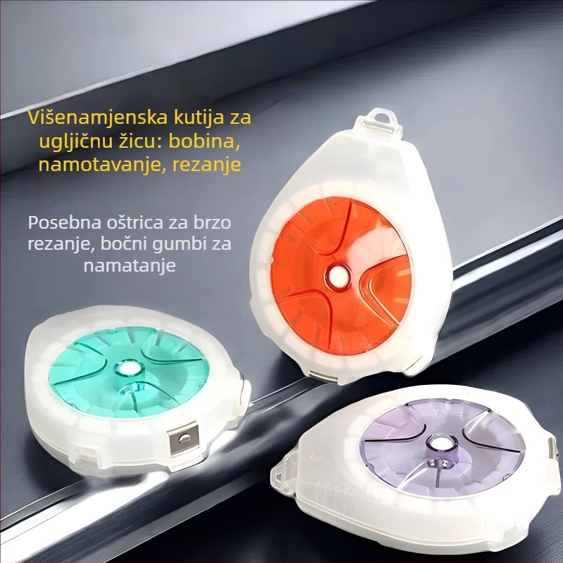 Kutija za skladištenje ribarske najlona s brzim rezom i zaštitom od obrtaja, višenamjenska kutija za navijanje najlona — Marka: Nothing; Podrijetlo: Kina; Materijal: Plastika