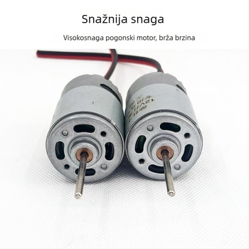 DC motor za brod - Visoka snaga, Visoka brzina, Vodootporan brtveni element (12-24V; metal sa čistim bakrenim pokretnim dijelovima; licencirana privatna oznaka: Da)