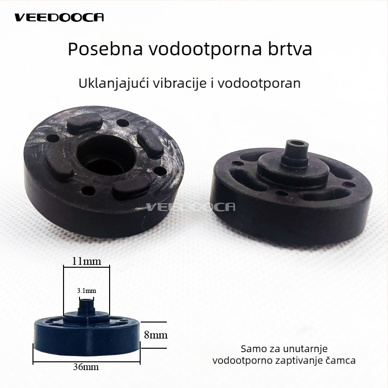DC motor za brod - Visoka snaga, Visoka brzina, Vodootporan brtveni element (12-24V; metal sa čistim bakrenim pokretnim dijelovima; licencirana privatna oznaka: Da)