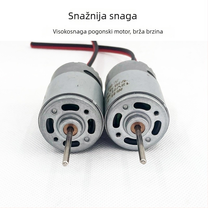 DC motor za brod - Visoka snaga, Visoka brzina, Vodootporan brtveni element (12-24V; metal sa čistim bakrenim pokretnim dijelovima; licencirana privatna oznaka: Da)