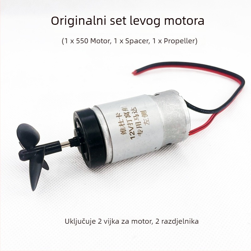 DC motor za brod - Visoka snaga, Visoka brzina, Vodootporan brtveni element (12-24V; metal sa čistim bakrenim pokretnim dijelovima; licencirana privatna oznaka: Da)