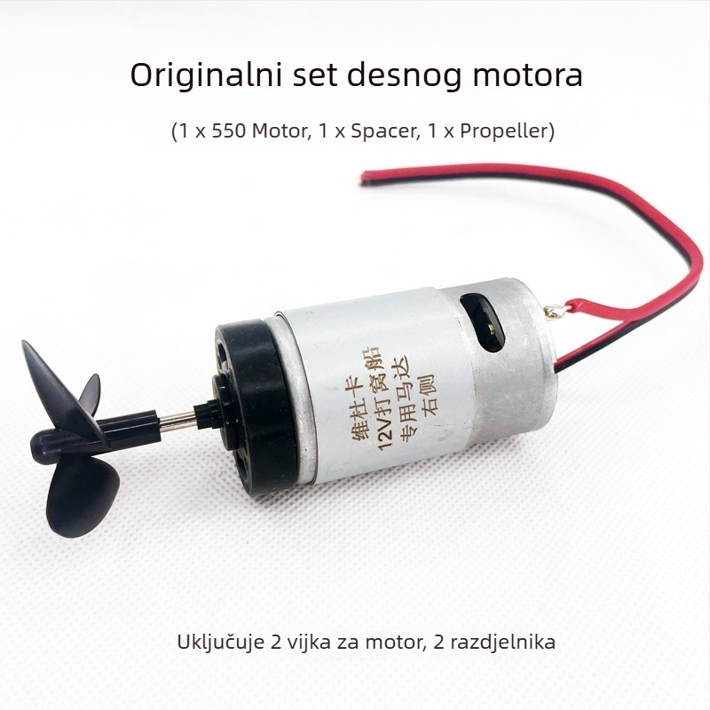 DC motor za brod - Visoka snaga, Visoka brzina, Vodootporan brtveni element (12-24V; metal sa čistim bakrenim pokretnim dijelovima; licencirana privatna oznaka: Da)