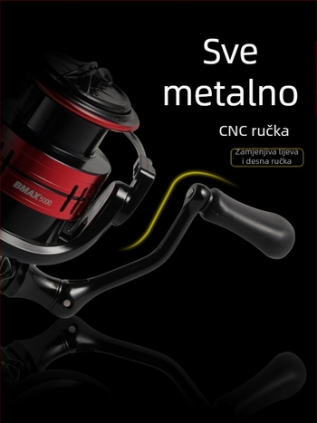 FishMX spinning kolut s metalnim rocker-ramenom – univerzalni model