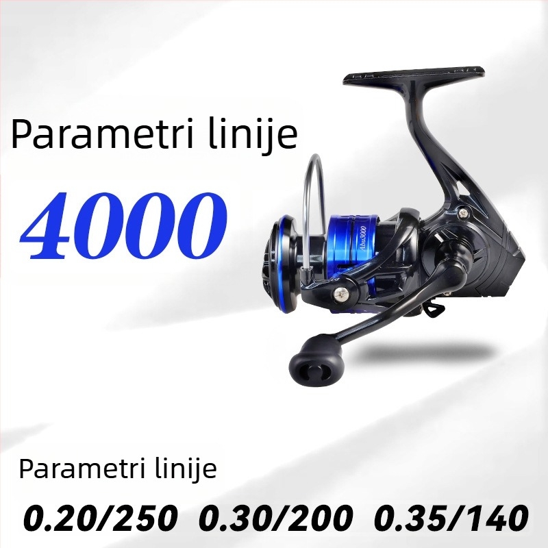 FishMX spinning kolut s metalnim rocker-ramenom – univerzalni model