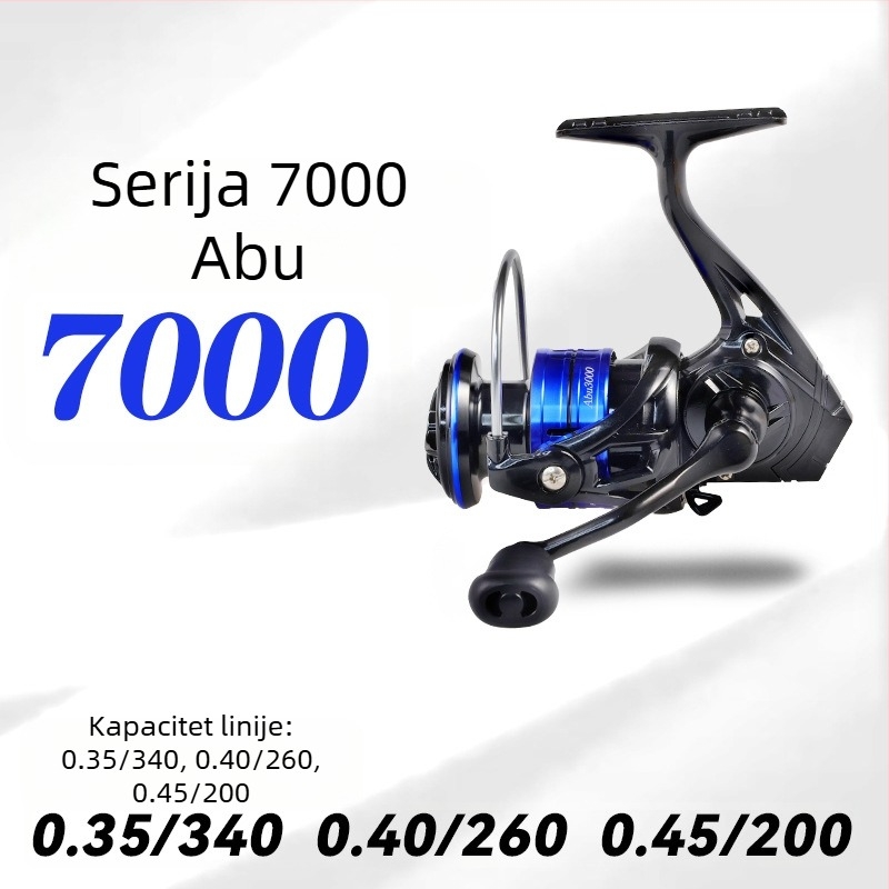 FishMX spinning kolut s metalnim rocker-ramenom – univerzalni model