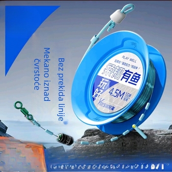 Glavna linija bez čvora – gotova najlonska ribolovna linija za karasa