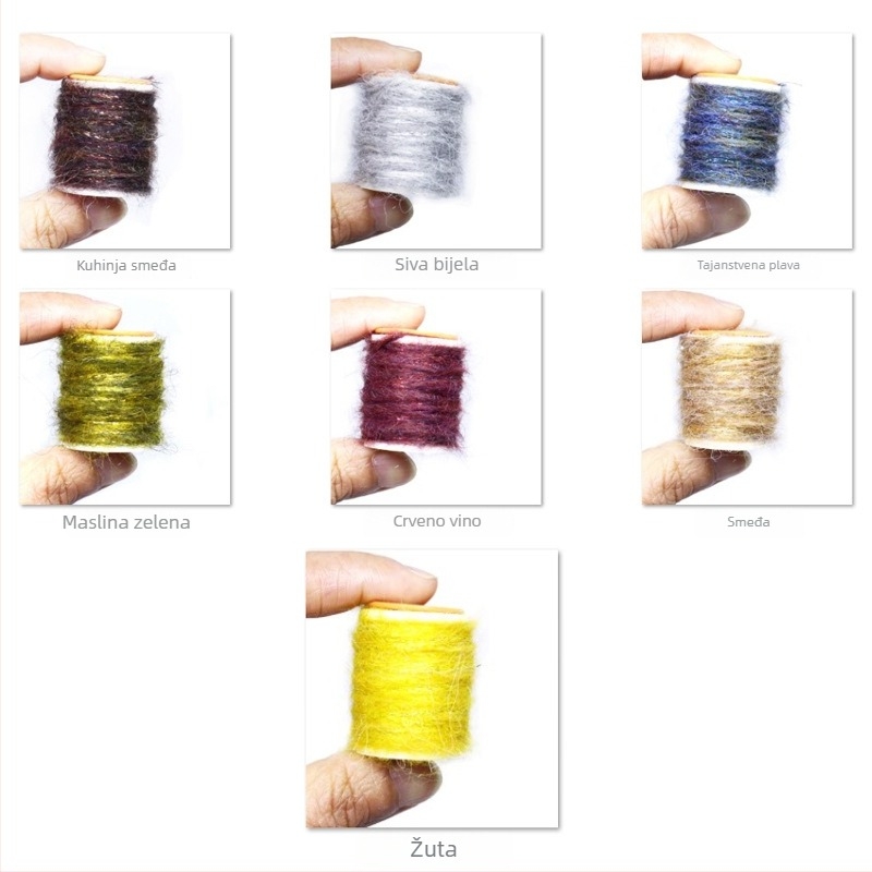 Materijal za vezanje muha – Dirty Bug Yarn, Nylon, 8 m, Royal Sissi