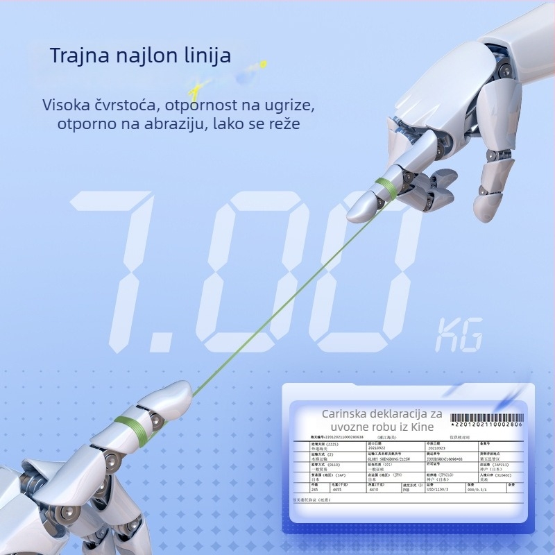 Set glavne najlonske ribolovne linije — dužina 7,2 m, za rijeke, šifra proizvoda 8768417840369