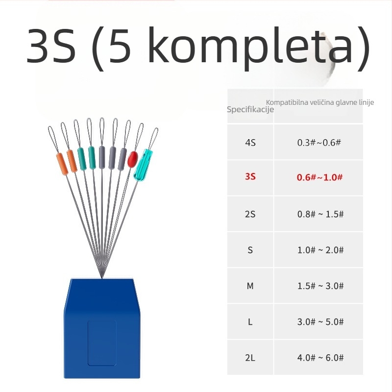 Silikonski space beans za ribolov — nova formula, ultra čvrsti, sigurni za liniju, kompletan set glavne linije