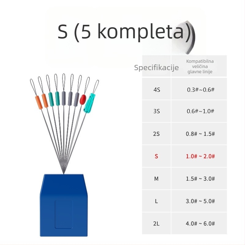 Silikonski space beans za ribolov — nova formula, ultra čvrsti, sigurni za liniju, kompletan set glavne linije