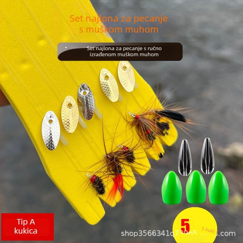 5-dijelni set ribolovnih varalica, model Melon Seed Bright Flake