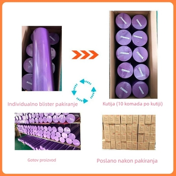 Beinan EVA pjena joga valjak za masažu – prijenosan, jednostavan za čišćenje, prilagođeni logotip dostupan