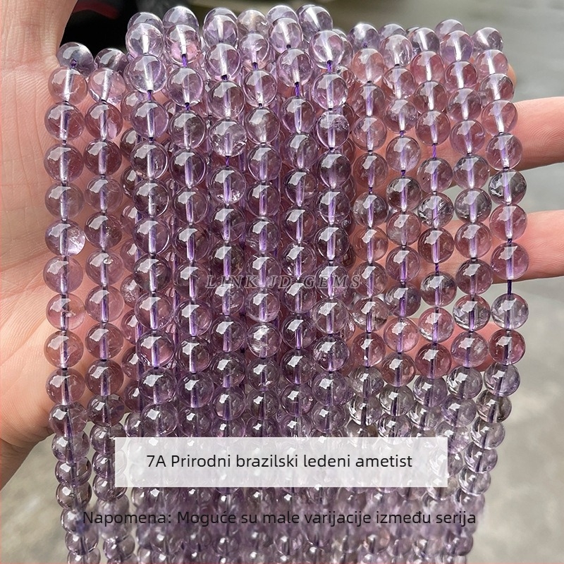 Jingde Jewelry prirodni ametistni labavi perli – ručno izrađeni dijelovi za DIY nakit, obradivanje: rezanje, brušenje, poliranje, porijeklo Yiwu