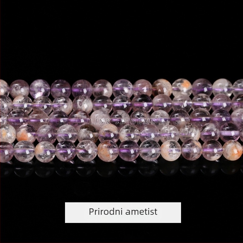 Jingde Jewelry prirodni ametistni labavi perli – ručno izrađeni dijelovi za DIY nakit, obradivanje: rezanje, brušenje, poliranje, porijeklo Yiwu