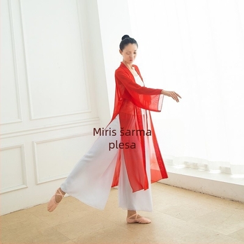 Unisex kostim za klasični ples s kapom i gazom haljinom, dugi tekući kardigan; Spandex <30%; proljeće 2025; folklorni ples; dob od 35–39