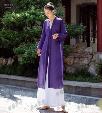 Unisex kostim za klasični ples s kapom i gazom haljinom, dugi tekući kardigan; Spandex <30%; proljeće 2025; folklorni ples; dob od 35–39