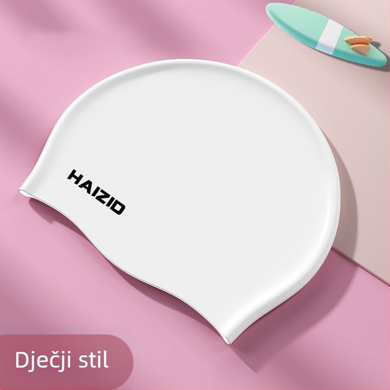 HAIZID dječja silikon plivačka kapa, pogodna za plivanje i hodanje po plićaku