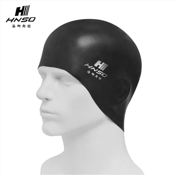 Haston silikonska kapa za plivanje za odrasle, unisex, vodonepropusna, zaštita ušiju, visoka elastičnost