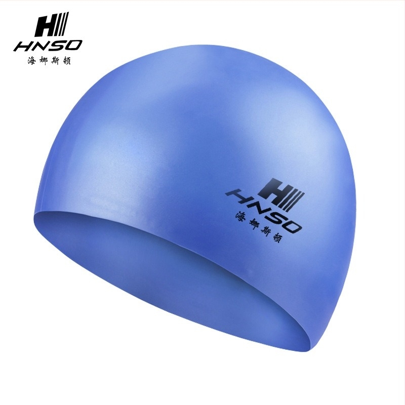 Haston silikonska kapa za plivanje za odrasle, unisex, vodonepropusna, zaštita ušiju, visoka elastičnost