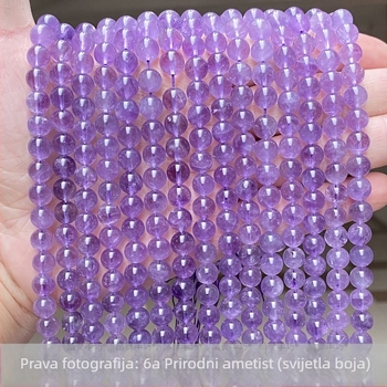 Slobodne perle od ametista – kristal: ametist – Stil: Nine Fire – Marka: Crystal Gift – Pakiranje: na veliko – Lansiranje: ljeto 2024