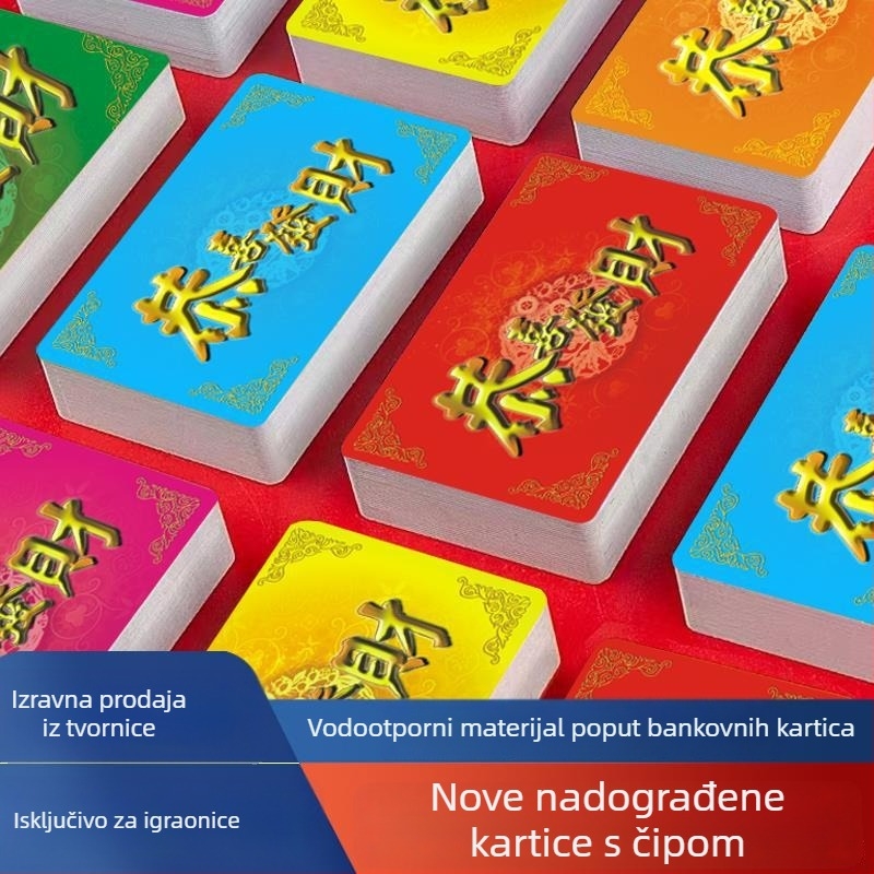 Matirane čip novčići za mahjong dvorane i sobe za karte - bez nominalne vrijednosti, zabava