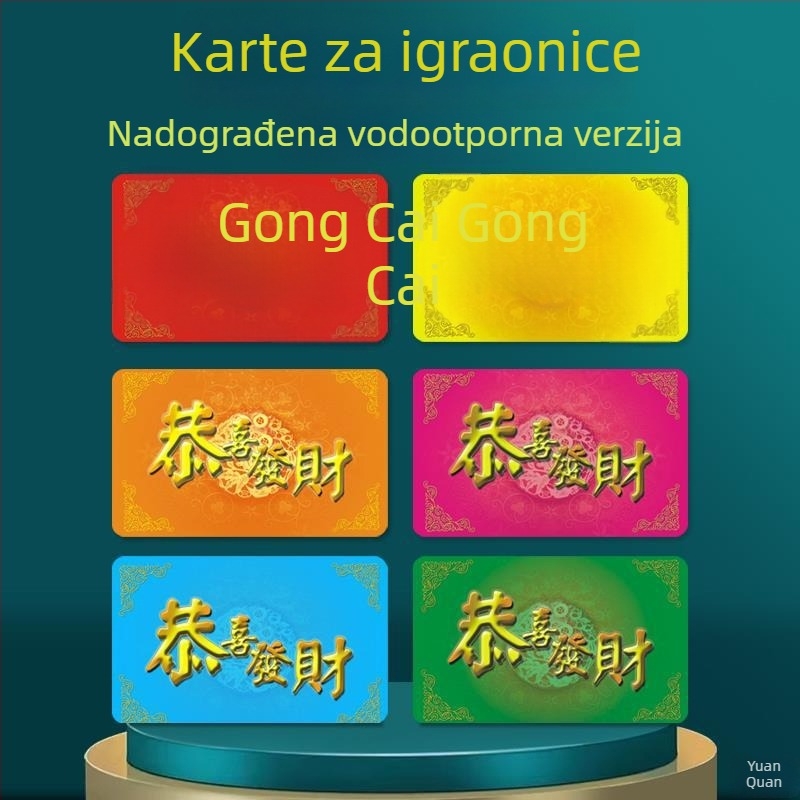 Matirane čip novčići za mahjong dvorane i sobe za karte - bez nominalne vrijednosti, zabava