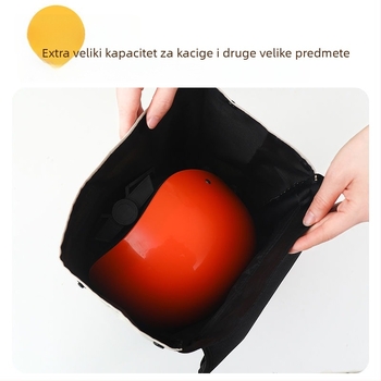 Vodootporna prednja torba za skladištenje za električne skutere, poliester, univerzalna kompatibilnost, velika zapremina